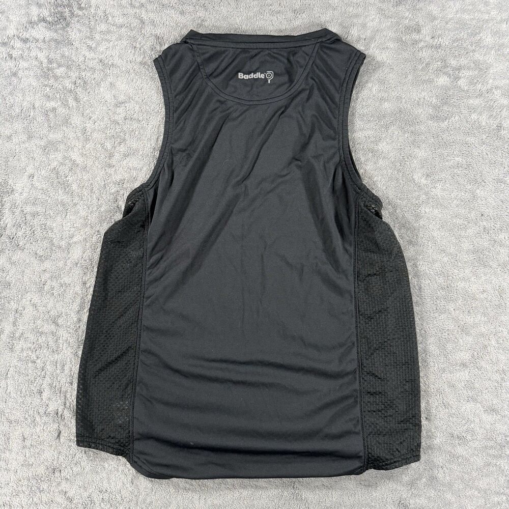 Women's Baddle Pickleball Tank Top Small Black Workout Training - Picture 2 of 3
